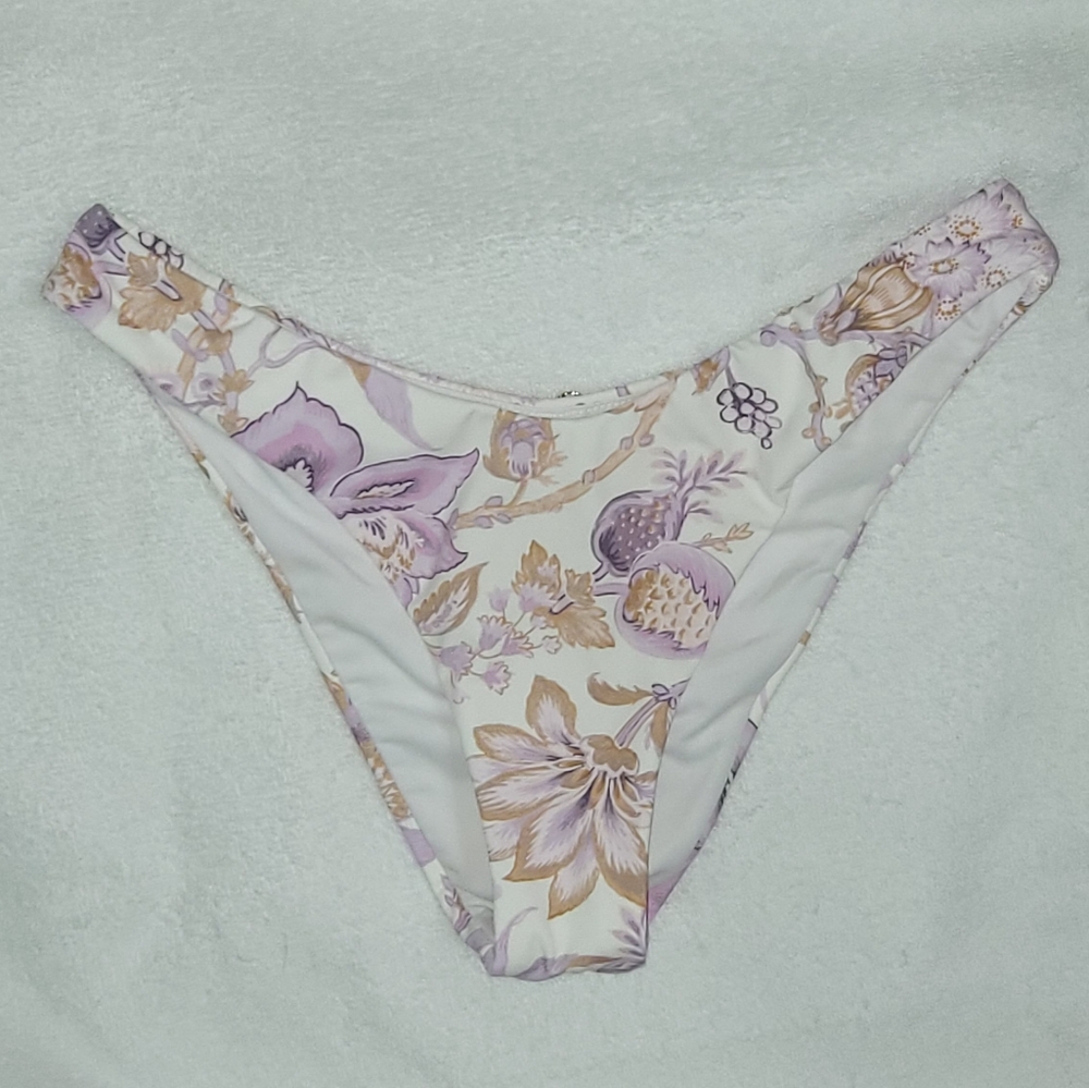 Victoria's Secret Brazilian Bikini Bottoms - Delocate Violet Floral